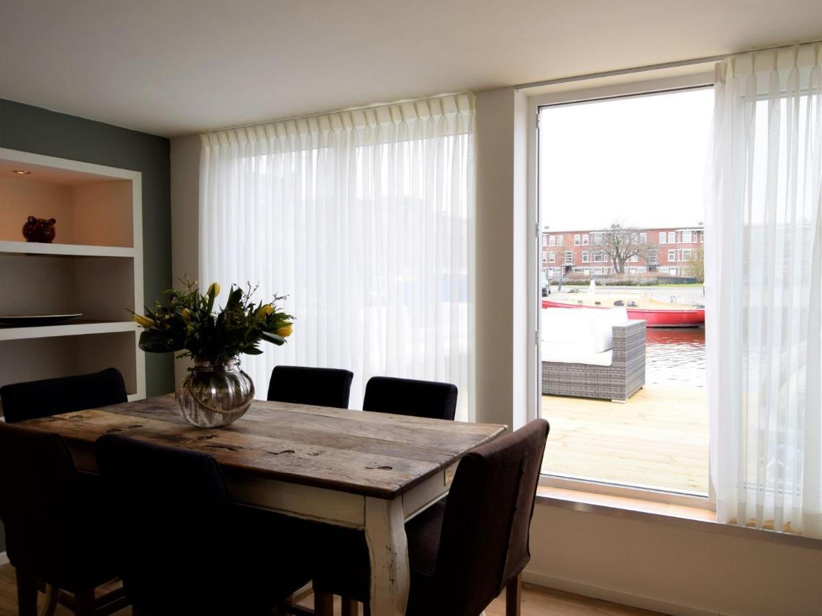 Hotel Beautiful Houseboat With Terrace Jacuzzi Den Haag Exterior foto